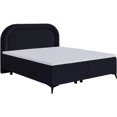 Boxspring Lorena velvet inclusief topper 180 x 200 cm | NADUVI Collection
