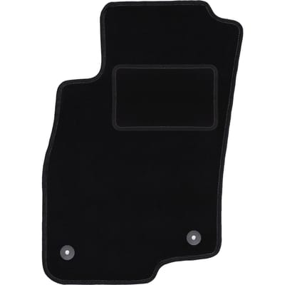 Bestuurdersmat zwart voor: Alfa Romeo Mito hatchback (2008-2019)
