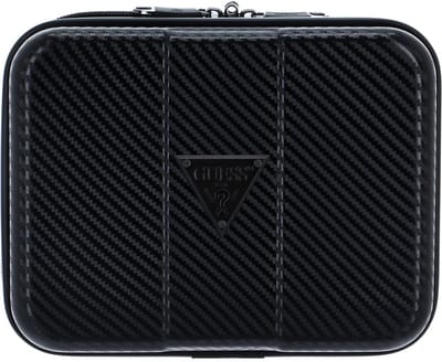 GUESS Cosmetische tas Lustre2 Hard Side Cosmetic Case Black Zwart
