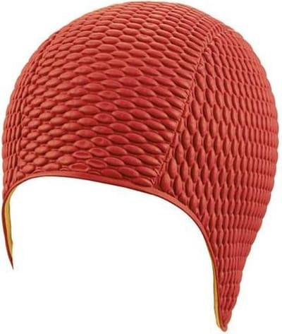 BECO Bubbeltjes Badmuts - Dames - Rood - One Size