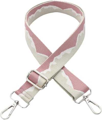Verstelbare schouderriem voor tassen, uniseks en kleurrijk, vervangbare tasriem van 3,8 cm breed, lengte 75-145 cm, ideaal voor tassenaccessoires en stijlverandering