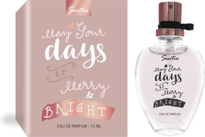SENTIO May Your Days be Merry & Bright Eau de Parfum 15 Ml - Miniparfum - Zoete geur - Bloemig - Geluk - Cadeau