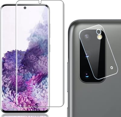 Screenprotector geschikt voor Samsung Galaxy S20 - Camera Screen Protector