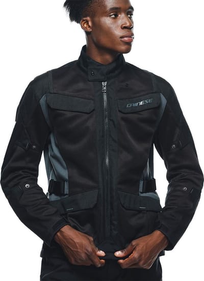 Dainese Desert Tex Jas Zwart Zwart Ebony - Jas