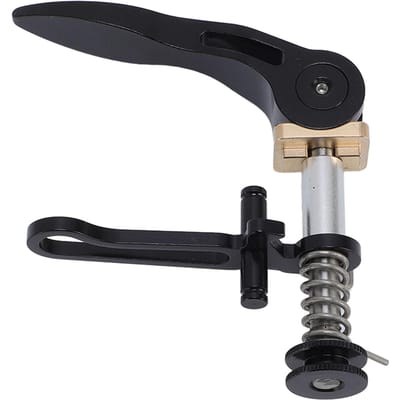 Zadelpenklem van aluminiumlegering voor 3sixty vouwfiets Snelspanners Handgreep Zadelpenklem Ingebouwd black