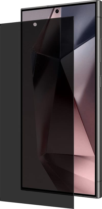Screenprotector - Geschikt voor Samsung Galaxy S24 Ultra - Privacy Filter - Beschermglas - Gehard Glas - Tempered Glass - Screen Protector - Anti Spy - Full Display Cover