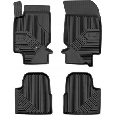 FROGUM No.77 Automatten - Geschikt voor CITROEN C4 III (vanaf 2020) - 4-delig - TPE Rubber - Zwart