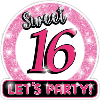 Huldeschild Sweet Sixteen - Sweet 16