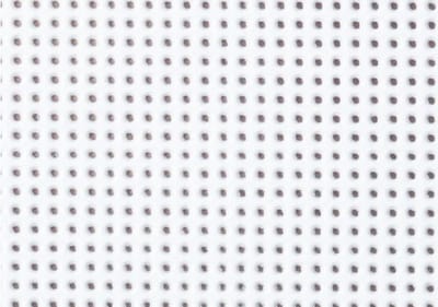 Plastic Borduurstramien A4 21 x 28 cm per stuk 14 count wit (per stuk)