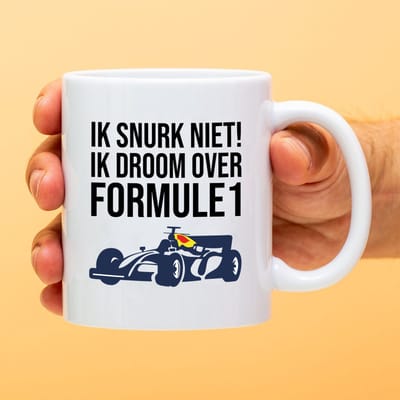 Mok Niet Storen, Ik Droom Over Formule 1 van Ditverzinjeniet.nl