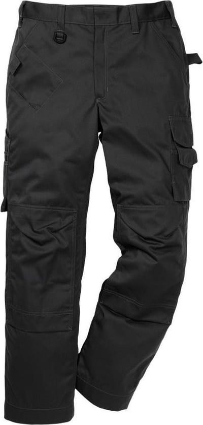 Kansas Industriebroek Icon On e broek 2112 Luxe, mit Kniezakken Zwart