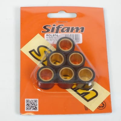 Galet rouleau de variateur Sifam pour Scooter Piaggio 125 Vespa Gts Ie Abs Euro4 2022 à 2024 Neuf