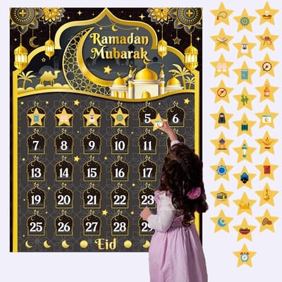 Famanu – Ramadan Adventskalender -Eid aftelkalender -ramadandecoraties 2024 -ramadankalender voor -ramadan aftelkalender voor ramadanspellen,