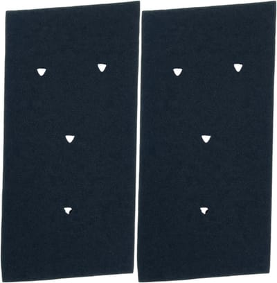 Fixem® - Foam filter droger - Pluizen filter - Droger filter - geschikt voor Whirlpool Bauknecht - 2stuks - ( 4 gaatjes) - 481010345281, 481010716911