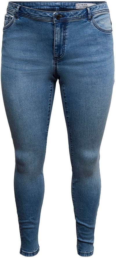 Vero Moda Curve Slim fit jeans VMCFANYA Mid rise Slim fit Jeans