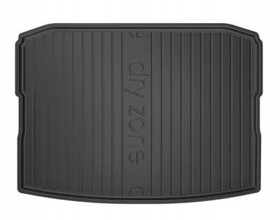 Frogum Dry Zone Kofferbakmat - Geschikt voor Skoda Karoq (vanaf 2017) - Zonder variabele laadvloer - Met reparatieset - TPE Rubber - Zwart