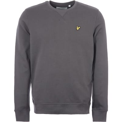 Lyle & Scott Crew Neck Sweatshirt Truien & Vesten Heren - Sweater - Hoodie - Vest- Grijs - Maat XXL