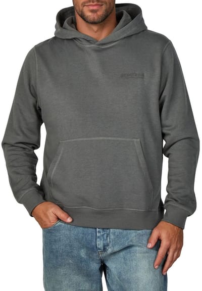 Jack & Jones Heren trui JWHINTERLUDE SWEAT HOOD SMU bequem Grijs S Volwassenen Hoodie - Sweatshirt