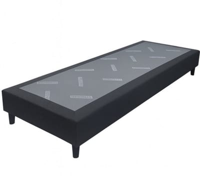 Losse boxspring - 100x220 - 20 cm - (zonder matras en hoofdbord, ook verkrijgbaar met matras en hoofdbord en in de kleuren Zwart, Antraciet, Grijs, Licht Grijs en Beige)