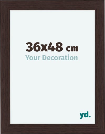 Your Decoration - Fotolijst 36x48 cm - MDF - Eiken Donker - Como