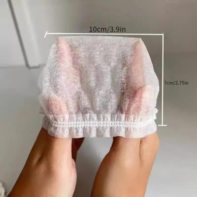 100pcs Housse de Protection de Filtre d'Aspirateur Jetable Lavable en Tissu Non Tissé pour Aspirateur à Main 100pcs gray