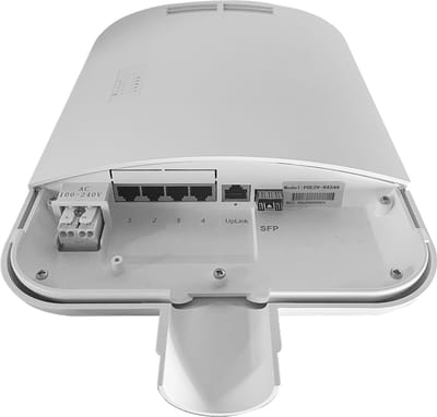 PoE-switch voor buiten met 4x RJ45 poorten 60 watt