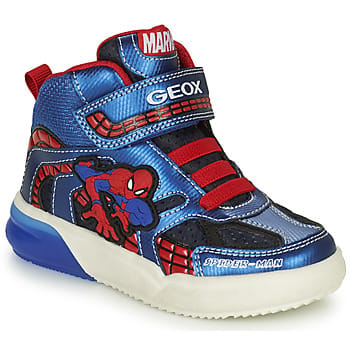Geox Spiderman sneakers blauw Imitatieleer 82316 - Heren - Maat 32