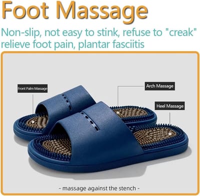 Acupressuur Massage Slippers: Voetmassage & Reflexologie voor Pijnverlichting