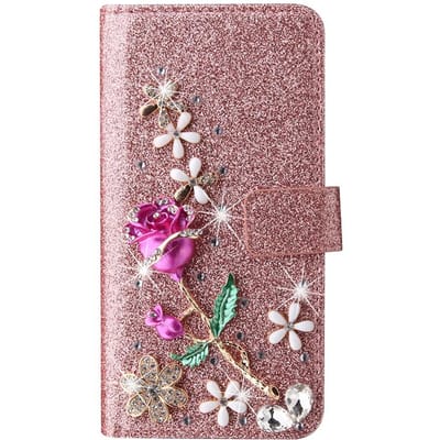 Glitter Portemonnee Hoesje Voor Samsung Galaxy S26 Ultra S25 FE S24 S23 Plus S22 A35 A17 A14 A15 A16 A26 A36 A56 A55 A34 A54 A13 A33 For Galaxy S26