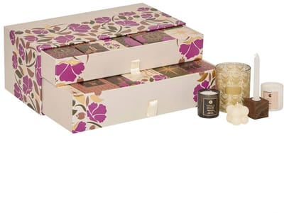 Adventskalender Decoratie & Kaarsen - 24 Verrassingen Geuren en Decoratie - Sfeervol Cadeaupakket