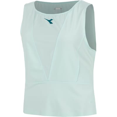Diadora Match Tanktop Dames-groen