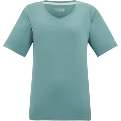 Dames Fingal T-shirt met korte mouwen en V-hals