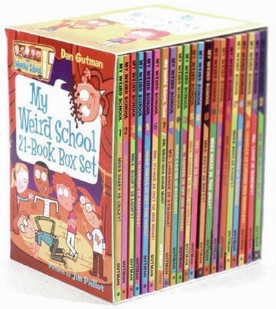 21 Delige Boekenbox School Avonturen Serie voor Kinderen - Humoristische Leesboekjes