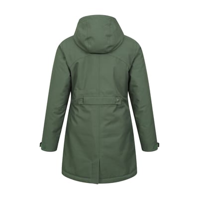 Mountain Warehouse Dames/Dames Rain On Waterdichte Gewatteerde Jas (Kaki Bruin)
