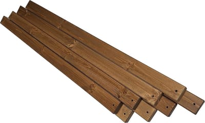 Duurzame Planken voor Tuinbanken - Set van 8 Weerbestendige Planken - Geschikt voor Banken met Rugleuning