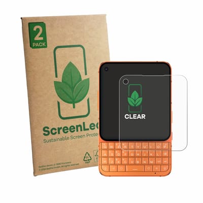 2 Stuks Screenprotector voor Unihertz Titan 2 Elite - Hoogwaardige Beschermfolie transparant