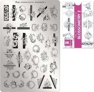 Moyra Stamping Plate 93 Blossemetry 2