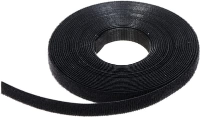 Tesa Serie - Kabelbeheer - Riemsluiting - Zwart - 5m x 10mm