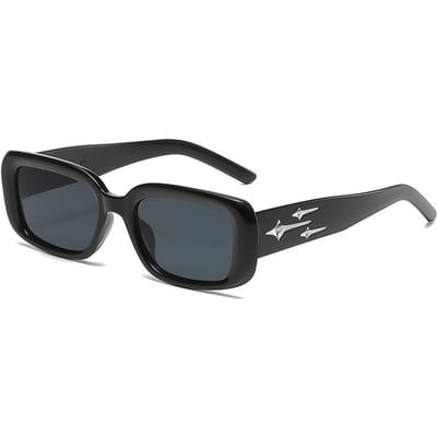 Sterrenhemel Meteor Hot Girl Zonnebril, UV-bestendige Zonnebrand Zonnebril, High-end Zonnebrand Gepersonaliseerde Bril zwart