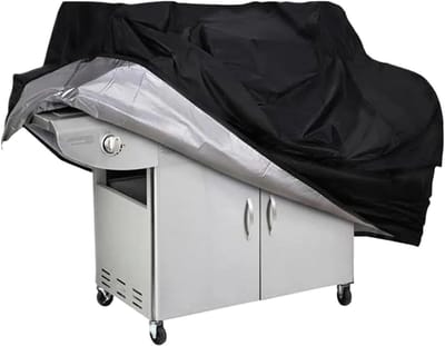 Barbecuehoes - Grill afdekking - Grill beschermen - Waterdicht en UV-bestendig - Maat M - Zwart