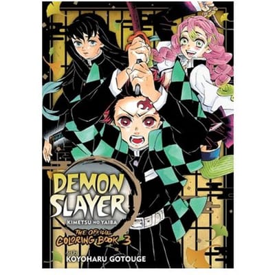 Demon Slayer: Kimetsu No Yaiba: The Official Coloring Book 3 - Demon Slayer: Kimetsu No Yaiba: - Koyoharu Gotouge