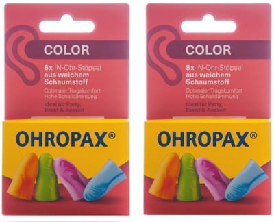 Kleurige Schuimrubberen Oordoppen voor Geluiddemping (16 stuks)