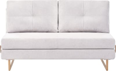 JERSLEV - 3-zits slaapbank - Gebroken wit - Polyester