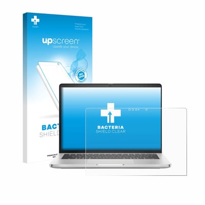 upscreen - Screenprotector voor Dell Pro 14 Plus 2-in-1 PB14255 - Folie Beschermfolie transparant antibacterieel
