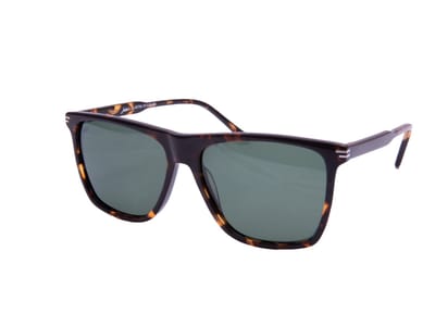 Jackie L Bergerac JL-0575A tortoiseshell – groen-grijs polarised TAC – UV400