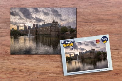 Puzzel Den Haag - Binnenhof - Wolken - Legpuzzel - Puzzel 500 stukjes