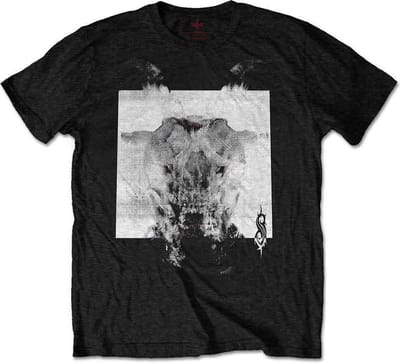 Slipknot - Devil Single Black & White Heren Tshirt - met rug print - S - Zwart