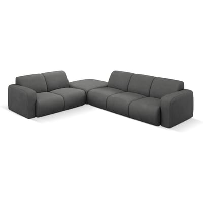 Hoekbank Lola links met hocker | Windsor & Co