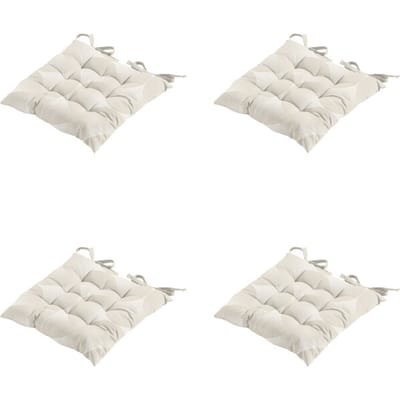 Madison zitkussen napels - 46x46x8cm set van 4