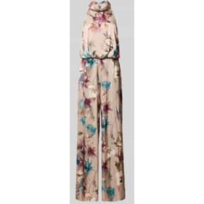 relaxed fit jumpsuit met all-over bloemenmotief